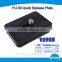 High quality prefessional tripod and ball head quick release camera plate