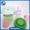 2016 Latest Chinese high quality menstrual cup with fold sterilizer cup
