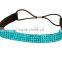 Bling Bling Stretch Headband 4-Row Head Elastic Hair Band for Girls
