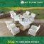 Wicker Outdoor Dining Table Set 6 Seater Garden Furniture