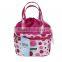 2015 new style fitness meal bag insulated bag colorful pattern