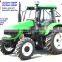 130HP farm tractor,16F+8R shuttle shift,hydraulic steering,double disc clutch,540/1000 PTO,YTO diesel engine,cabin with fan,EEC
