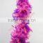 2yards 45g Cheap Feather Turkey Flat Chandelle Boa Christmas Mix W/Iridescent Lurex