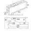 new products in china cheap patch fitting cover aluminium DL-017
