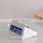 New Promotional Multi-functional USB HUB Digital Transparent LCD LED Message Green Board Alarm Clock with Timer