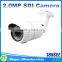 CS 4mm fixed lens 2.0MP 1080P full HD SDI CCTV camera 50m ir range bullet camera