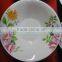 2015 new design with especial printing for home ceramic plate
