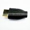 High speed female micro displayport to male hdmi converter for notebook
