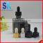 15.30.50ml rectangular e liquid glass dropper bottles with childproof cap