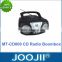 Good Quality Lowest Price Portable CD AM/FM Radio Cassette Boombox with AUX IN Jack Support 20-track Programmable Memory