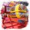Real flying game machine on playground flight motion simulator