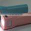 Plastic torch led light 18650 cell single power bank 2600mah