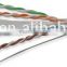 amp cat6 ftp cable 4*2* 0.57BC & CCACAT6 ftp cable pass test 305M