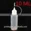 Opaque Clear 10ml E-Liquid Bottle With Needle Tip
