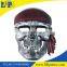 Skull bronze plastic mask toy with opp bag
