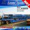 Made in china 18 units vehicle hauling carrier truck / dual axle car transport semi-trailer