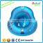 Blue Color Inflatable Baby Seat Baby seat float for Swimming Ring