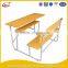 Multifunctional Double School Desk School Desk and Chair With Panel School Desk and Chair Set