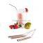 Stainless Steel Drinking Straw 4PCS Straws With Brush