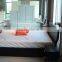 Bed set modern design oak furniture