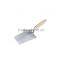 20cm Carbon Steel Bricklaying Trowel with Wooden Handle, Cement Plastering Tools