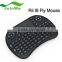 Best Price And Top Selling Rii I8 2.4g Wireless Mini Keyboard 92 Keys Mini Buletooth Keyboard I8 Fly Mouse Keyboard
