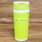 Custom function transparent glass water bottle with infuser