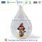 glass globe Hanging christmas ornaments decorating ball customized hanging christmas
