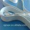 White Ribbed Natural Rubber Tape Latex Free Used for Swimwear