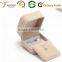 Suede flocked packing box for wedding gift