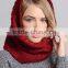 100% Acrylic Trendy Men And Women Crochet Infinity Circle Loop Scarf