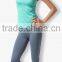2015 Wholesale OEM Ladies High Spandex Yoga Pants / Leggings Gym Pants