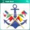 Red Navy White Star Iron-on Custom Applique Embroidery Patches
