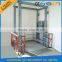 heavy duty 5m china supplier vertical hydraulic guide rail lift