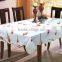 manufacturer and supplier for beautiful Square flower printed vinyl tablecloth