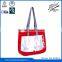 clear standard size waterproof eco tote bag bags/shopping bag