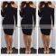 2016 Amzon Wish Long Sleeve New Sexy Women Dress Quality Choice