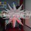 Hot-selling Nylon Lighting Inflatable LED Star with Inner Blower for Sale