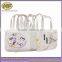 Reusable 100% Cotton Shopping Bag Customers' Design Printing Acceptable China Cheap Shoulder Bags