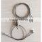 Lighting fixture hagers sling rope for ceiling system