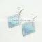 Magnetic elegant simple design blue or silver plated earring alloy women earrings                        
                                                                                Supplier's Choice