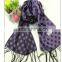 Fashion lady scarf Polka Dot Pashmina Shawl pashmina scarves wholesale and shawl stole bufunda