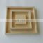 Rectangle wooden painting panel