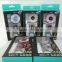 6 in 1 LED lens with LED selfie flash light & clips for Mobile phone