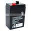 Sealed Rechargeable Lead Acid Battery 6v4ah