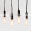 High quality modern crystal pendant lamp with T8 mini bulb ce&rohs