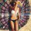72" Indian Tapestry Round Wholesaler Mandala Tapestry Boho Mandala Roundie Roundie Towel Table Cloth Beach Throw Roundie Mandala