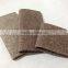 Simple design grey linen wallet Eco friendly fabric