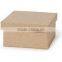 China Factory produce Brown square paper box for packing