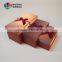 Fancy rigid gift box with ribbon bowknot